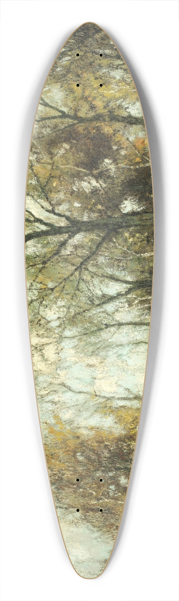 Arnold Marc Gorter - Autumn landscape 39.3 inch art pintail longboard deck