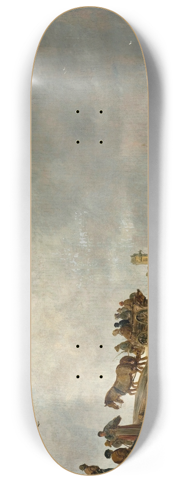Jan van Goyen - Beach Picture 8.25 inch art skate deck