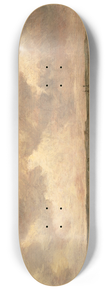 Jan van Goyen - Panoramic View of the River Spaarne and the Haarlemmermeer 8.25 inch art skate deck