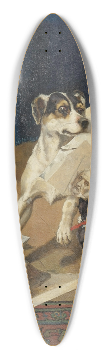 Arthur Charles Dodd - Having Fu 39.3 inch art pintail longboard deck