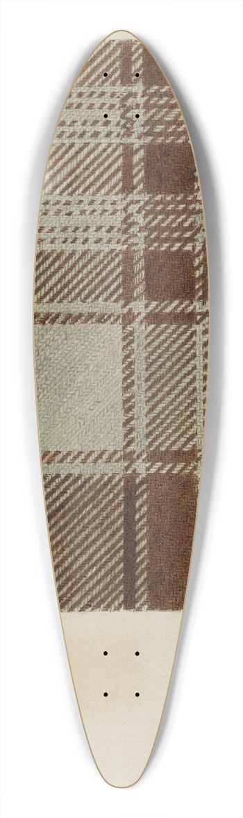 Arthur G. Merkley - Shoulder Shawl 39.3 inch art pintail longboard deck