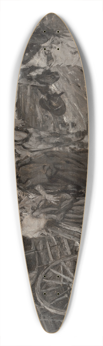 Arthur Ignatius Keller - High Noon 39.3 inch art pintail longboard deck