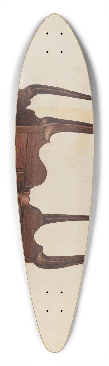 Arthur Johnson - Lowboy 39.3 inch art pintail longboard deck