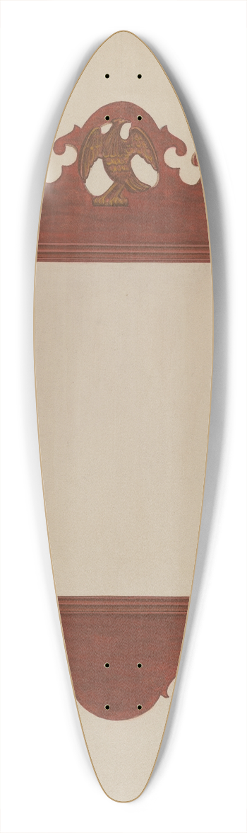 Arthur Johnson - Mirror 39.3 inch art pintail longboard deck