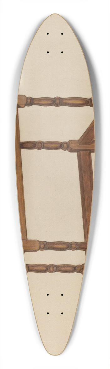 Arthur Johnson - Tavern Table 39.3 inch art pintail longboard deck