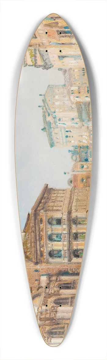 Arthur Joseph Meadows - Venice 39.3 inch art pintail longboard deck