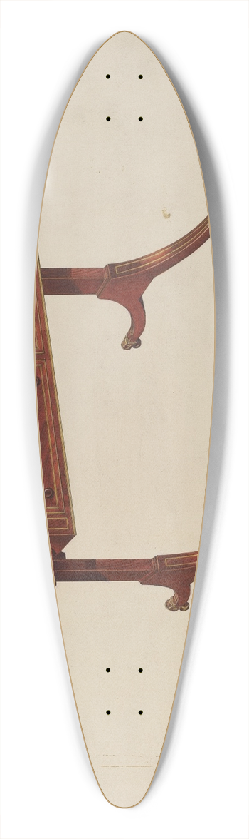 Arthur Mathews - Table 39.3 inch art pintail longboard deck