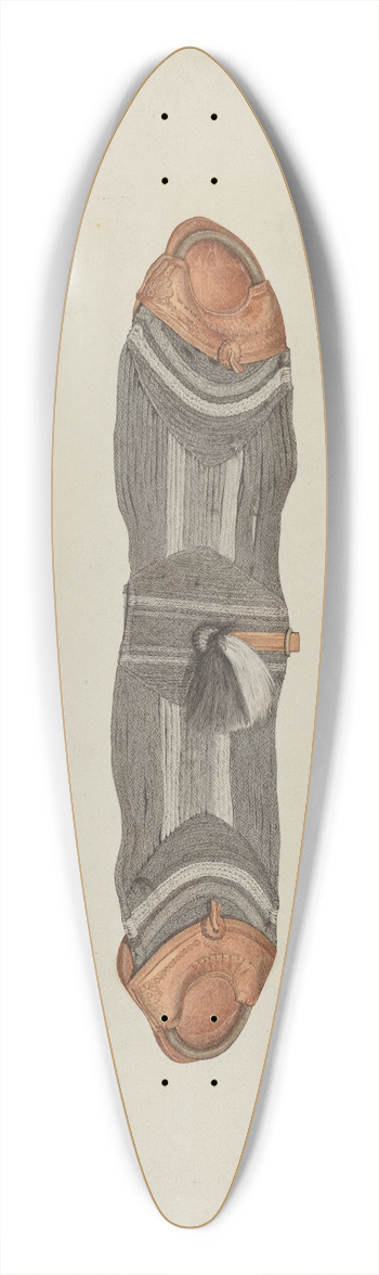 Arthur P. Reynolds - Cinch 39.3 inch art pintail longboard deck