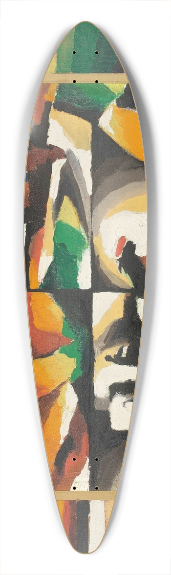 Arthur Segal - Ziehendes Pferd 39.3 inch art pintail longboard deck