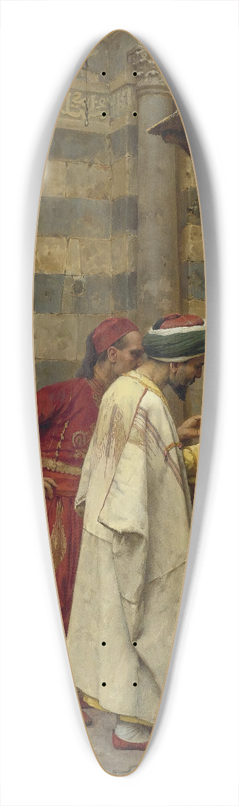 Arthur Von Ferraris - Driving A Bargain, Cairo 39.3 inch art pintail longboard deck