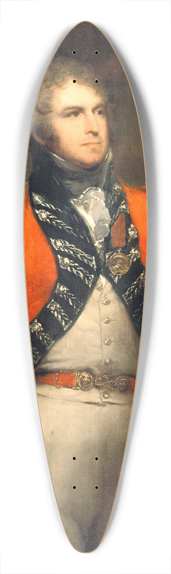 Arthur William Devis - Sir Alexander Allan 39.3 inch art pintail longboard deck