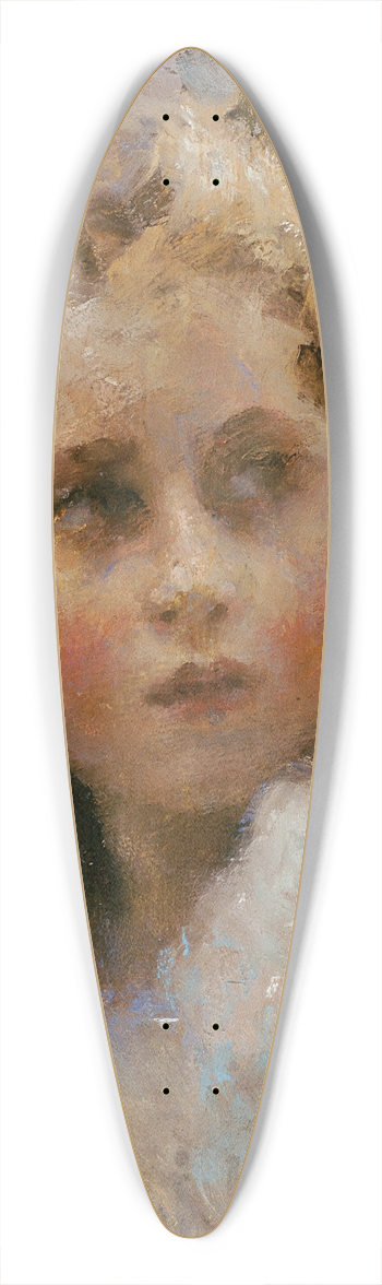 Arturo Rietti - Else Hartmann 39.3 inch art pintail longboard deck