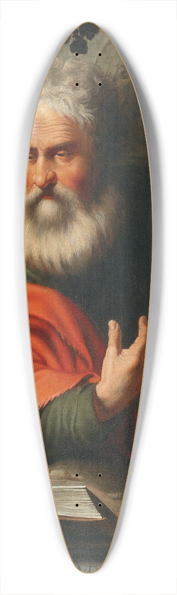Artus Wolffort - St Thomas 39.3 inch art pintail longboard deck