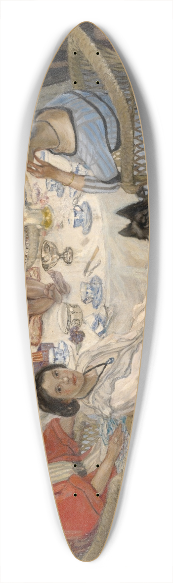 Auguste Oleffe - Spring 39.3 inch art pintail longboard deck