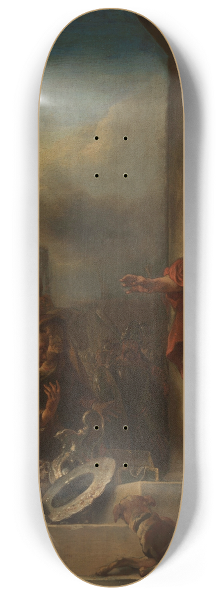 Jan van Noordt - The continence of Scipio 8.25 inch art skate deck
