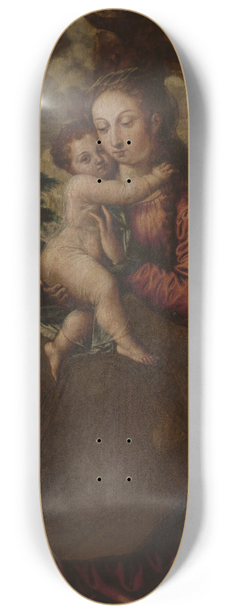 Jan van Orley - Madonna 8.25 inch art skate deck