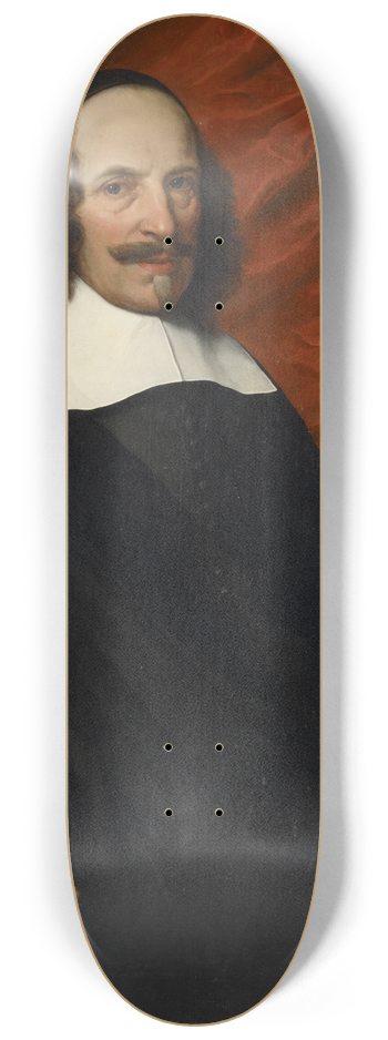 Jan Van Rossum - Joan Willemsz. Blaeu (1596-1673) 8.25 inch art skate deck