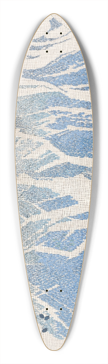 Augusto Giacometti - Mountains 39.3 inch art pintail longboard deck