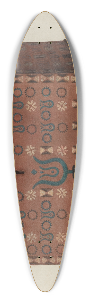 Austin L. Davison - Pa. German Chest 39.3 inch art pintail longboard deck