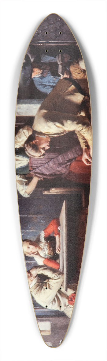 Axel Kulle - Proposal (The Rivals) 39.3 inch art pintail longboard deck