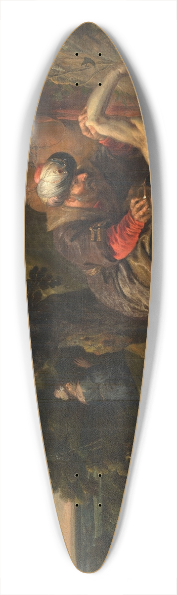 Balthasar van Cortbemde - The Good Samaritan 39.3 inch art pintail longboard deck