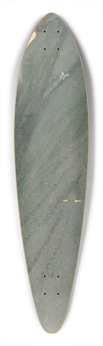 Barbara Bodichon - Sketchbook 39.3 inch art pintail longboard deck
