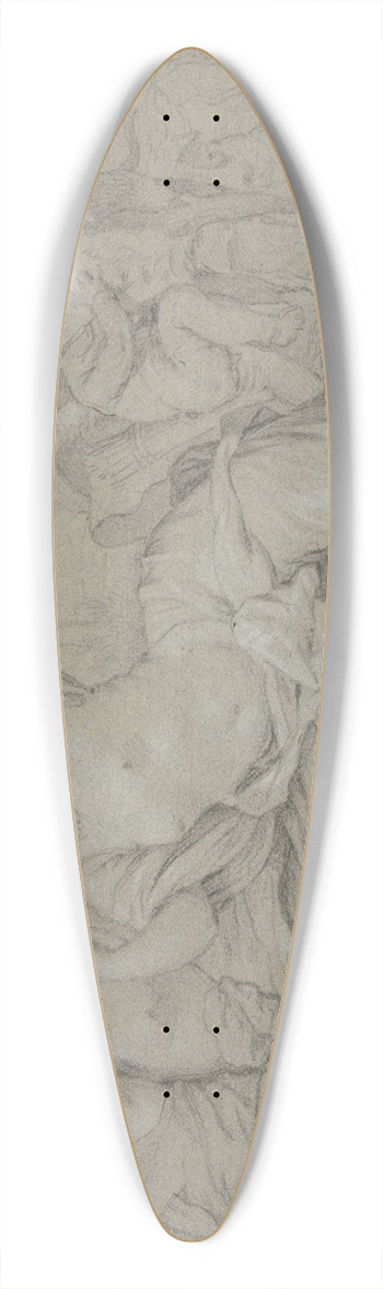 Barend Graat - Venus and Adonis 39.3 inch art pintail longboard deck