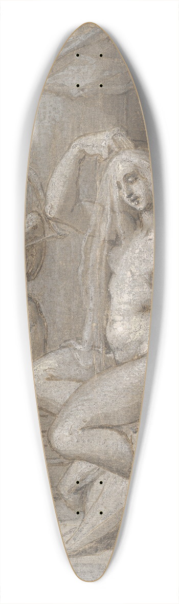 Bartholomaeus Spranger - Venus and Amor 39.3 inch art pintail longboard deck