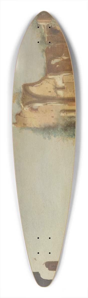 Bartholomeus Breenbergh - Christ on the way to Emmaus (Luke 24-28-29) 39.3 inch art pintail longboard deck