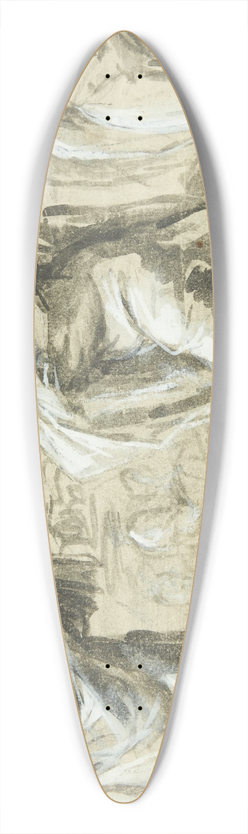 Bartolomeo Salvestrini - Peters og Andreas kaldelse 39.3 inch art pintail longboard deck