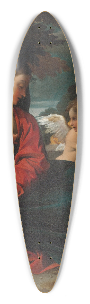 Bartolomeo Schedoni - The Rest On The Flight Into Egypt 39.3 inch art pintail longboard deck