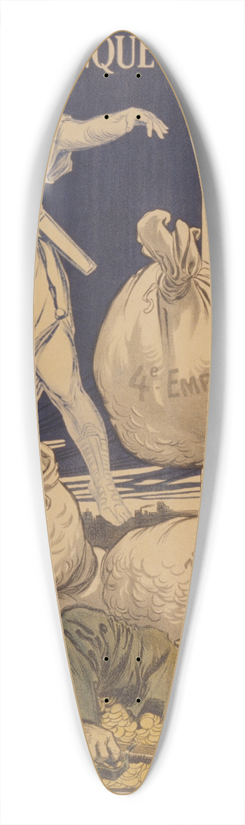 Bast - Banque Industrielle de Chine . . . 4e Emprunt National 39.3 inch art pintail longboard deck