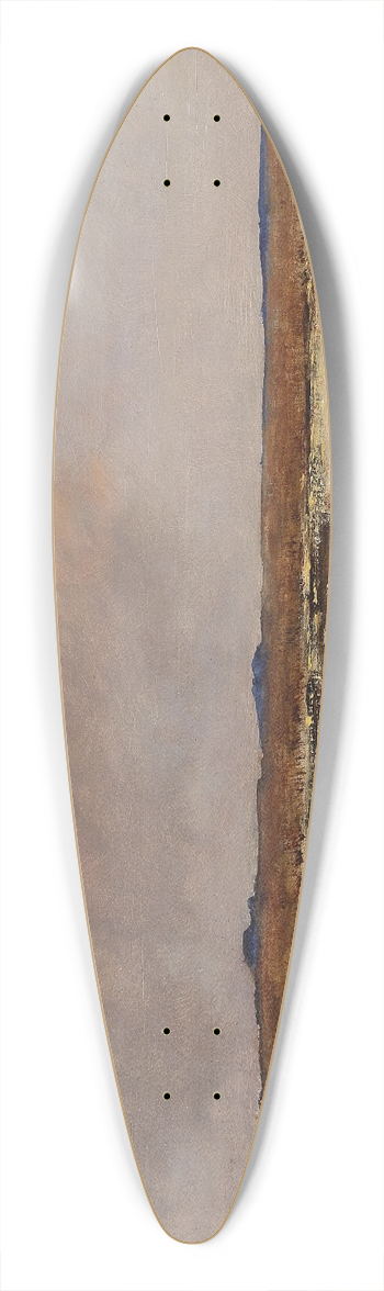 Bela Spanyi - Abendstimmung ber einer Flusslandschaft 39.3 inch art pintail longboard deck