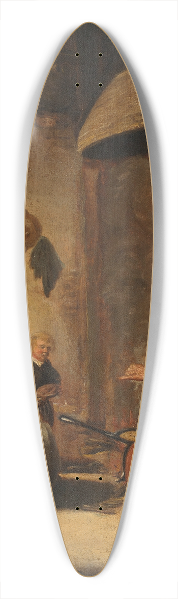 Benjamin Gerritsz. Cuyp - Der Prophet Elias im Hause der Witwe von Sarepta 39.3 inch art pintail longboard deck