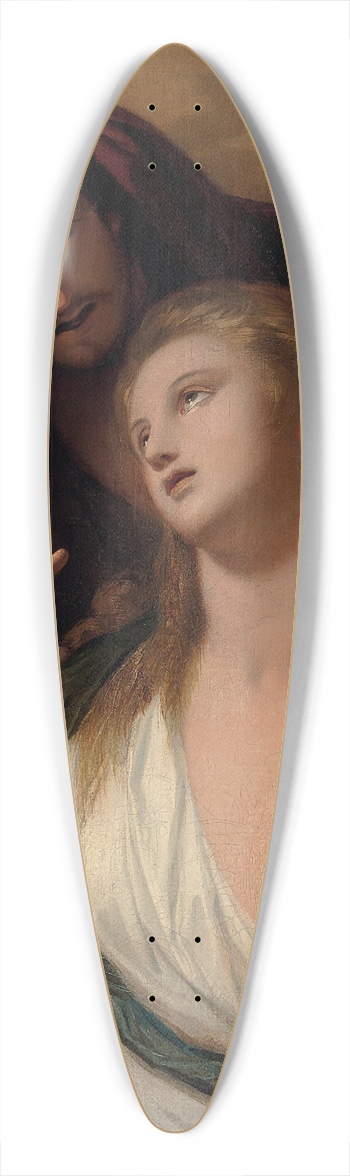 Benjamin West - Paetus and Arria 39.3 inch art pintail longboard deck