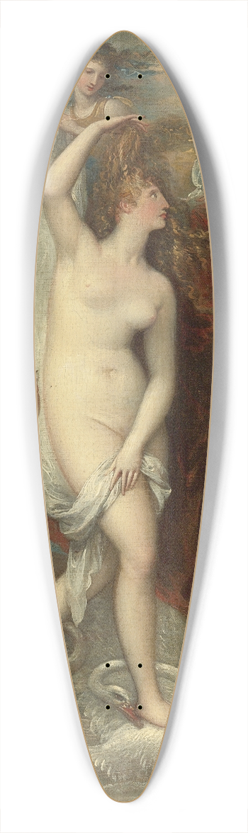 Benjamin West - Venus At Her Birth Attired By The Three Graces 39.3 inch art pintail longboard deck