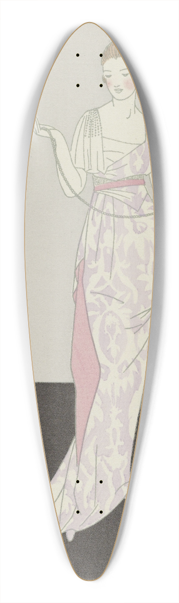 Bernard Boutet de Monvel - Bergson a promis de venir ; Robe de dner de Worth 39.3 inch art pintail longboard deck