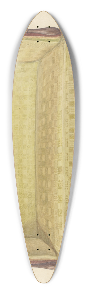 Bernard Gussow - Sofa 39.3 inch art pintail longboard deck
