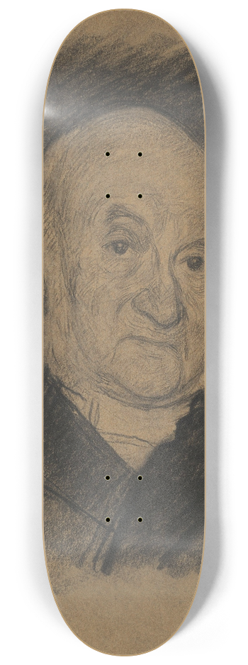 Jan Veth - Portret van Nicolaas Beets 8.25 inch art skate deck