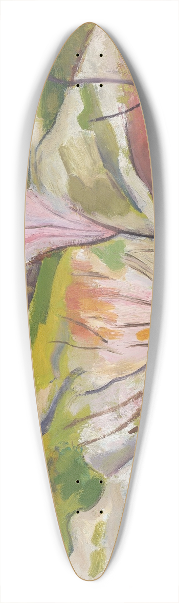 Bernard Meninsky - Torremolinos 39.3 inch art pintail longboard deck