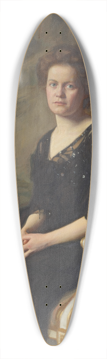 Bernhard sterman - Ebba Bjrkbom 39.3 inch art pintail longboard deck
