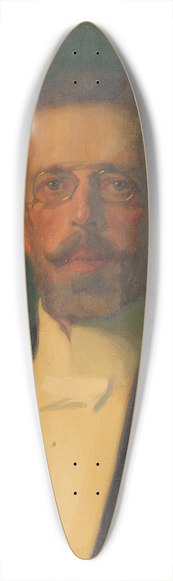 Bernhard sterman - King Gustaf V 39.3 inch art pintail longboard deck