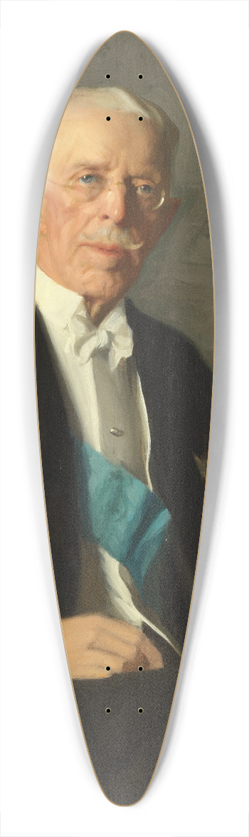 Bernhard sterman - King Gustaf V 39.3 inch art pintail longboard deck