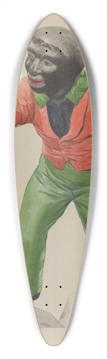 Bertha Semple - Hitching Post 39.3 inch art pintail longboard deck