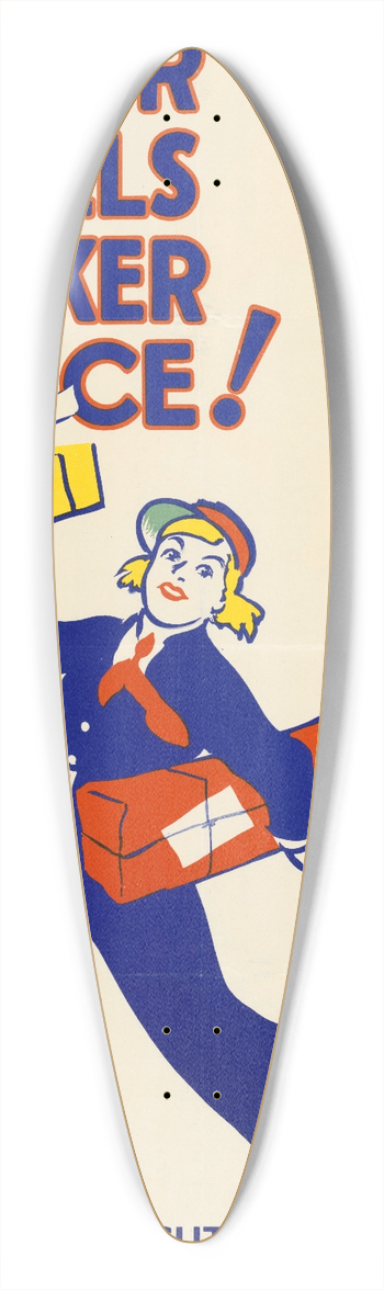 Bert Thomas - Smaller Parcels Quicker Service! 39.3 inch art pintail longboard deck