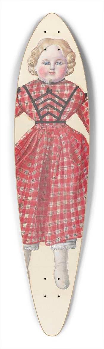Beverly Chichester - Doll with Bisque Head 39.3 inch art pintail longboard deck
