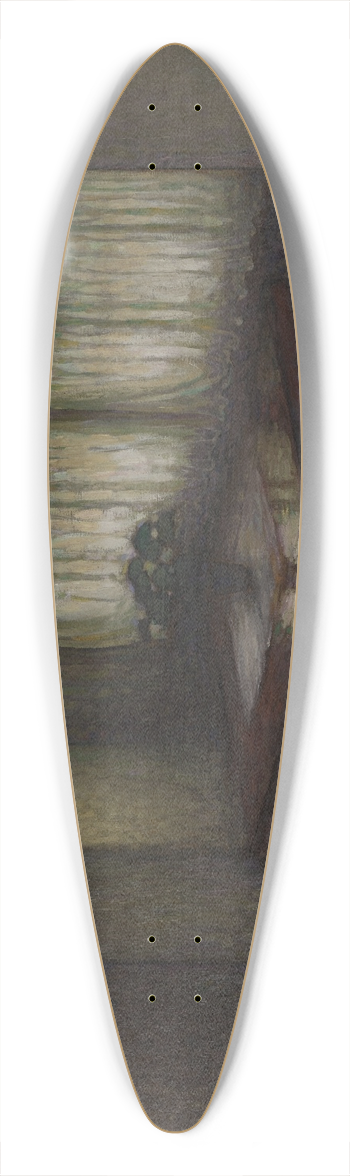 Bjrn Ahlgrensson - Its Snowing Outside 39.3 inch art pintail longboard deck