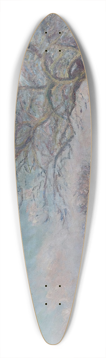 Blanche Hosched-Monet - Giverny 39.3 inch art pintail longboard deck