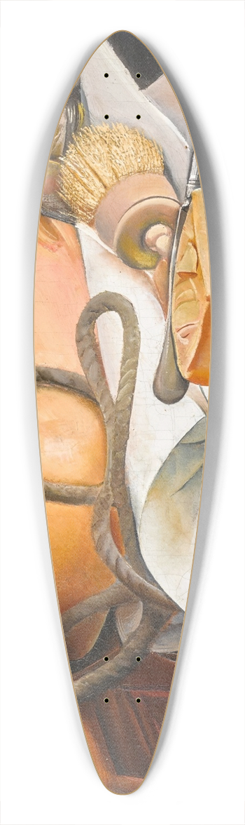 Boris Grigoriev - Still Life with Candle 39.3 inch art pintail longboard deck