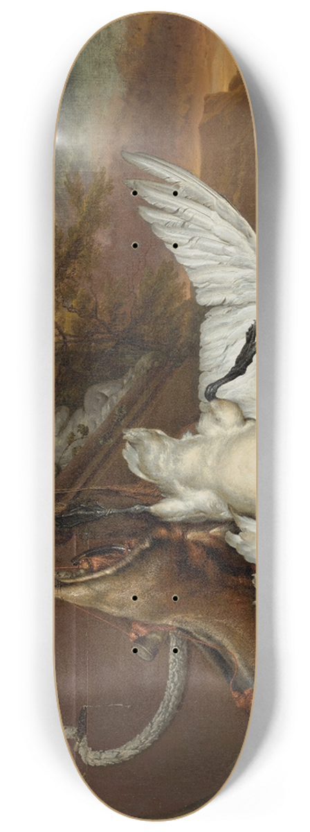 Jan Weenix - Dead Swan 8.25 inch art skate deck